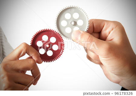 Partnership concept 96178326