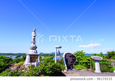 Amakusa Islands (Summer Season: Scenery from Matsushima Observatory) Amakusa Gokyo Pearl Line 96178535