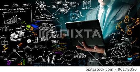 Businessman and new ideas 96179050