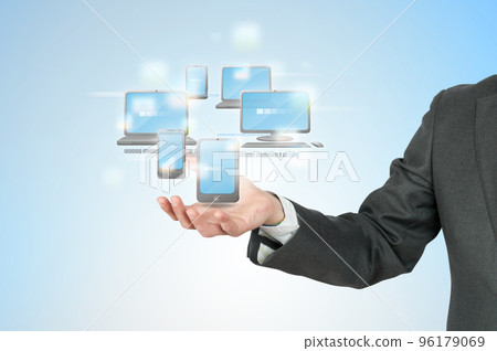 New technology concept New technology concept 96179069