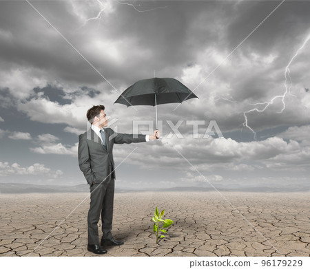 Businessman helps agriculture 96179229