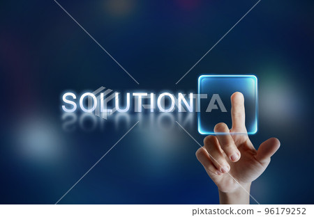 Solution button Solution button 96179252