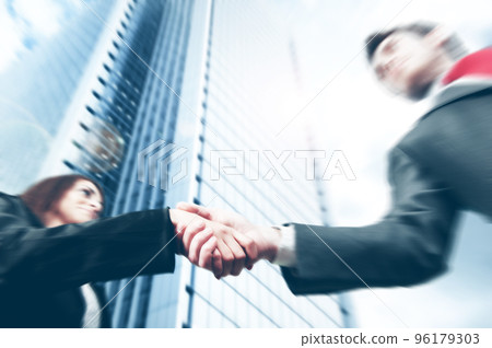 Business handshake 96179303