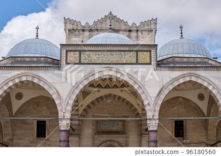 Suleymaniye Mosque Ottoman imperial mosque in Istanbul Turkey 96180560