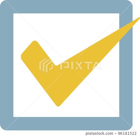 illustration of check box 96181522