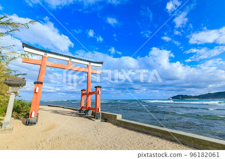 宮崎縣宮崎市秋天的青島神社 96182061