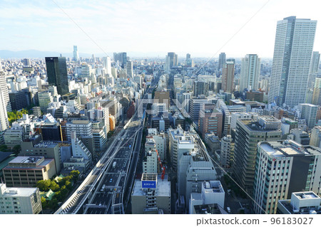 Looking toward Shinsaibashi and Namba from the MPR Honmachi Building (former Honmachi Cross Building) Looking toward Shinsaibashi and Namba from the MPR Honmachi Building (former Honmachi Cross Building) 96183027