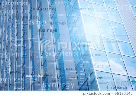 Internet network background with most important business terms 96183143