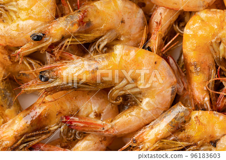 Fried grass shrimp 96183603