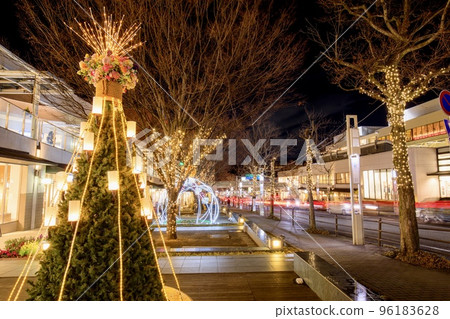 Winter illumination at Hoshigaoka Terrace, Nagoya City, Aichi Prefecture 96183628