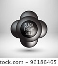 Black Friday Sale Bubble Badge 96186465