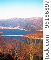 Lake Kawaguchi seen from Mt. Kachi Kachi 96186897