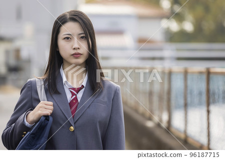 School girls going to school 96187715