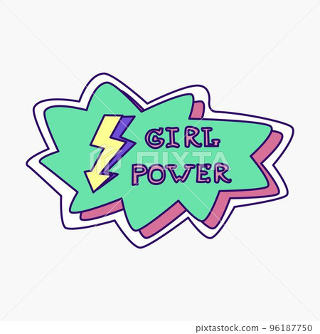 Girl Power Vector Art & Graphics