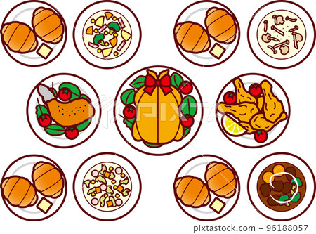 butter roll, stew and chicken butter roll, stew and chicken 96188057