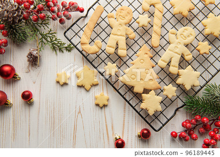 Tasty homemade Christmas cookies Tasty homemade Christmas cookies 96189445