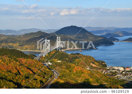 廣島縣尾道市因島從富士山看 96189529