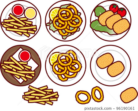 3種油炸食品 96190161