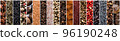 Spice and herbs background 96190248
