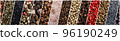 Spice and herbs background 96190249