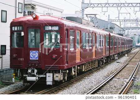 Keihin Electric Railway Series 1000 on the Daishi Line (Keikyu 110-Year History Gallery) 96190401