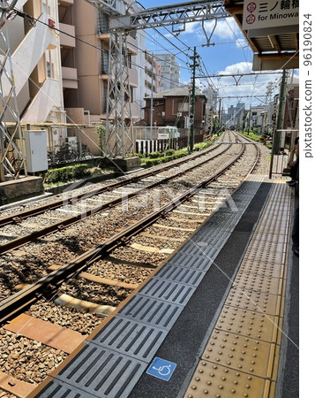 At the platform of Sakura Tram (Toden Arakawa Line) At the platform of Sakura Tram (Toden Arakawa Line) 96190824