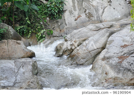 waterfall ,rock and tree or waterfall background or river waterfall ,rock and tree or waterfall background or river 96190904