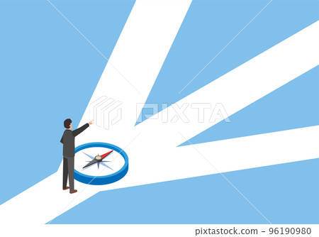 A student who decides the course of the parting road 96190980