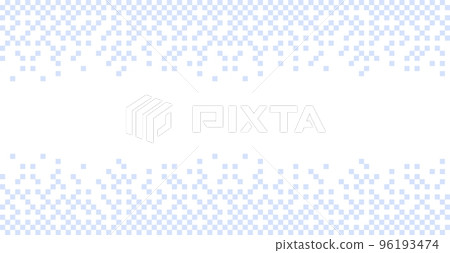 Abstract background of blue squares on a white background. Geomtric figures  96193474