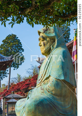 Dairyu-ji Temple in Autumn, Dodan Azalea in Autumn (Gifu City, Gifu Prefecture) 96195695