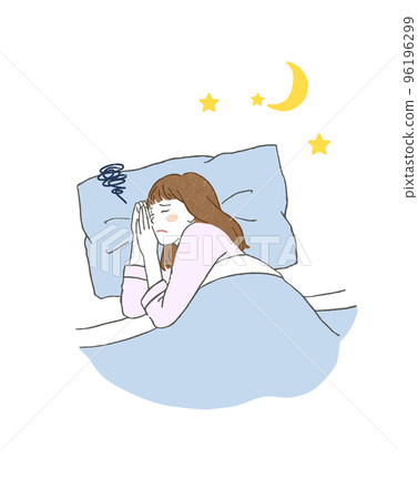 Insomnia woman who can't sleep 96196299