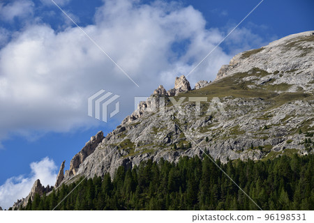 Rocks at the foot of the mountains 96198531