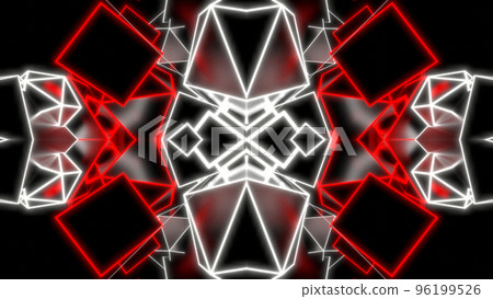 VJ line target seamless nightclub red black white [different version available] 96199526
