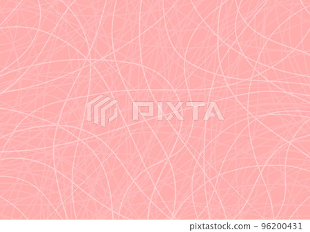 Pink watercolor background material with white line curves Pink watercolor background material with white line curves 96200431