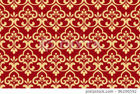 Wallpaper in the style of Baroque. Seamless background. Wallpaper in the style of Baroque. Seamless background. 96200592