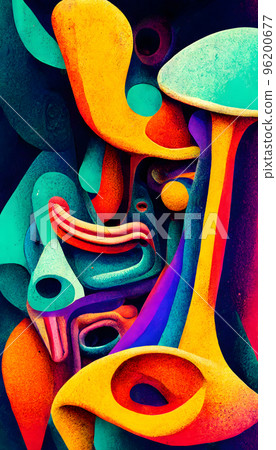 abstract colorful fluorescent neon background, neural network generated art abstract colorful fluorescent neon background, neural network generated art 96200677