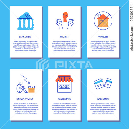 Economic and financial crisis flyer templates Economic and financial crisis flyer templates 96200854