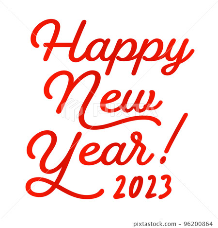 2023 年新年快樂字符-2023 年新年賀卡材料-紅色 2023 年新年快樂字符-2023 年新年賀卡材料-紅色 96200864