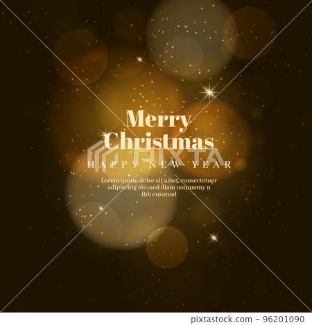 Background full of Christmas sparkles 96201090