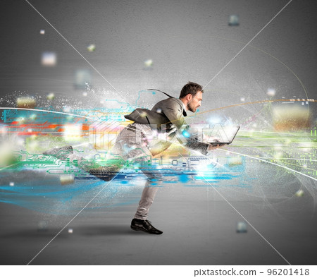 Fast internet concept 96201418
