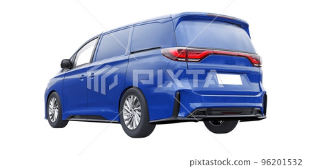 small commercial van for cargo transportation in cramped urban conditions. Courier car. A delivery service car with an inscription-free body for your own unique design. 3d rendering. small commercial van for cargo transportation in cramped urban conditions. Courier car. A delivery service car with an inscription-free body for your own unique design. 3d rendering. 96201532