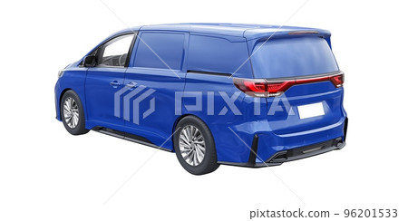 small commercial van for cargo transportation in cramped urban conditions. Courier car. A delivery service car with an inscription-free body for your own unique design. 3d rendering. small commercial van for cargo transportation in cramped urban conditions. Courier car. A delivery service car with an inscription-free body for your own unique design. 3d rendering. 96201533