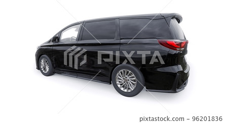 small commercial van for cargo transportation in cramped urban conditions. Courier car. A delivery service car with an inscription-free body for your own unique design. 3d rendering. small commercial van for cargo transportation in cramped urban conditions. Courier car. A delivery service car with an inscription-free body for your own unique design. 3d rendering. 96201836