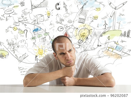 Creative businessman Creative businessman 96202087