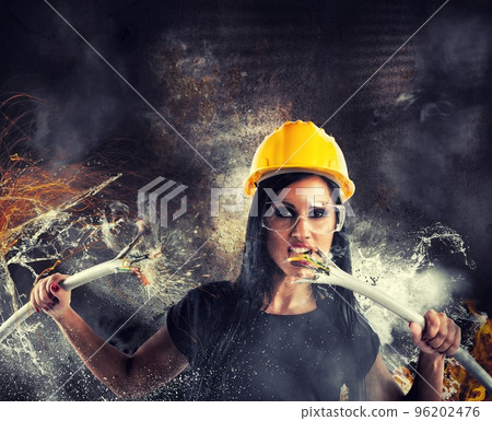 Rebel sexy girl 96202476