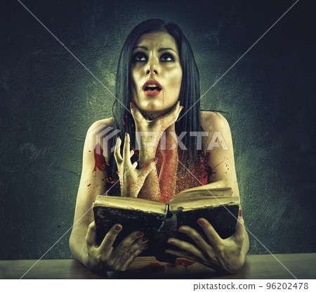 Horror book Horror book 96202478