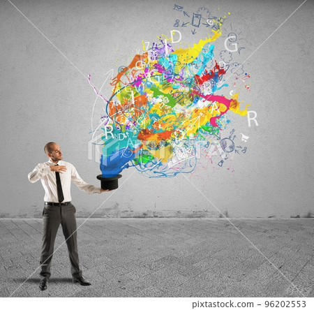 Creative businessman 96202553