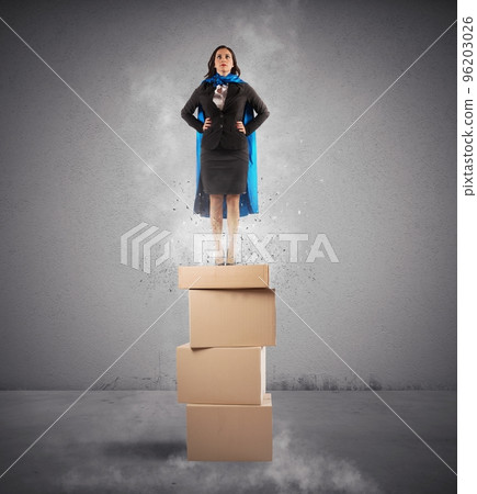 Super businesswoman 96203026