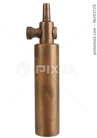 Antique vintage gun powder flask Antique vintage gun powder flask 96203729