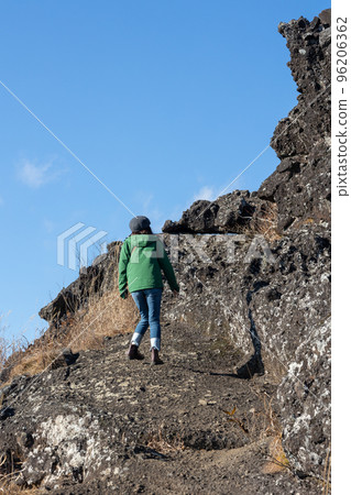 平澤峠的野邊山高原石岩 平澤峠的野邊山高原石岩 96206362